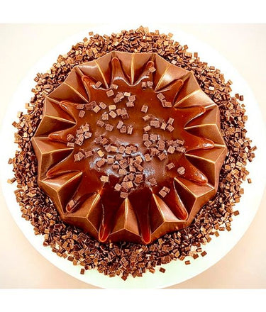 Forma De Chocolate - Forma De Chocolate Especial 3 Partes - Bolo Vulcão - BWB3656
